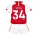 Cheap Arsenal Granit Xhaka #34 Home Football Kit Children 2023-24 Short Sleeve (+ pants)